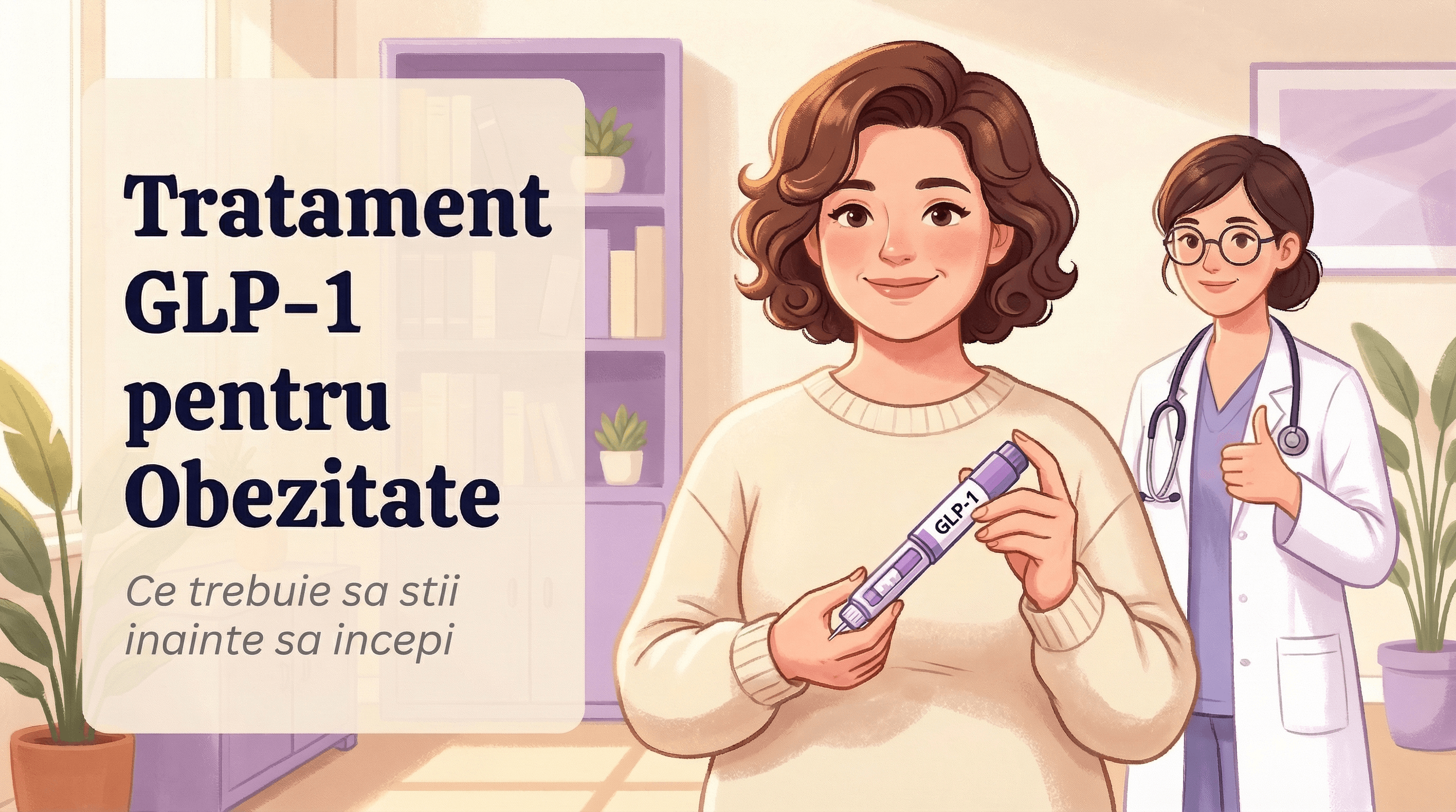 Tratament GLP-1 pentru obezitate: ce trebuie să știi înainte să începi